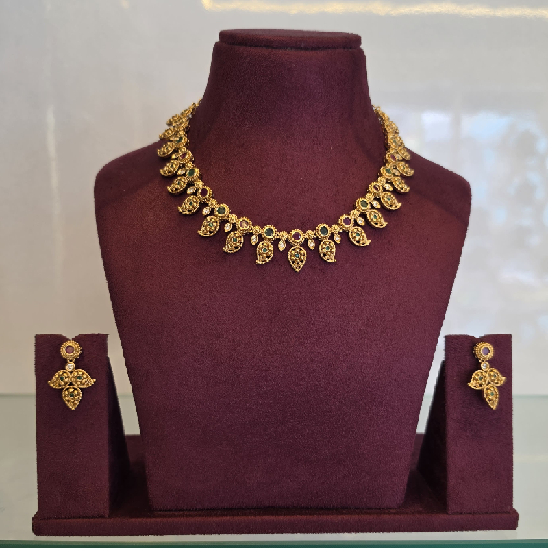 Nakshi Short Neckset NS-014