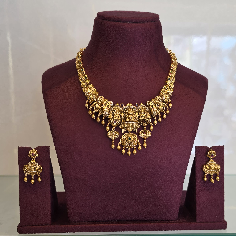 Nakshi Short Neckset NS-016