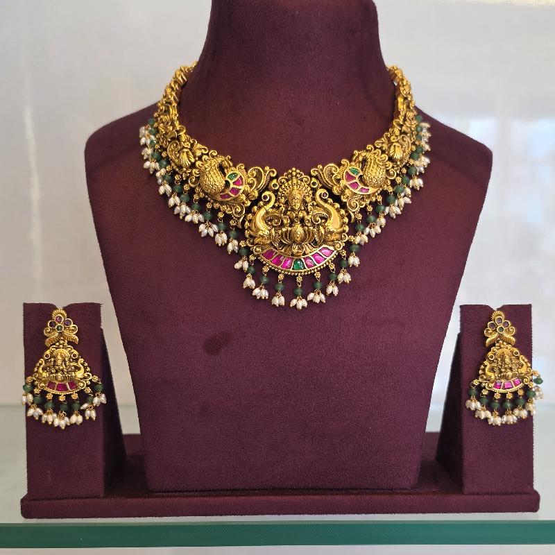 Nakshi Short Neckset NS-019