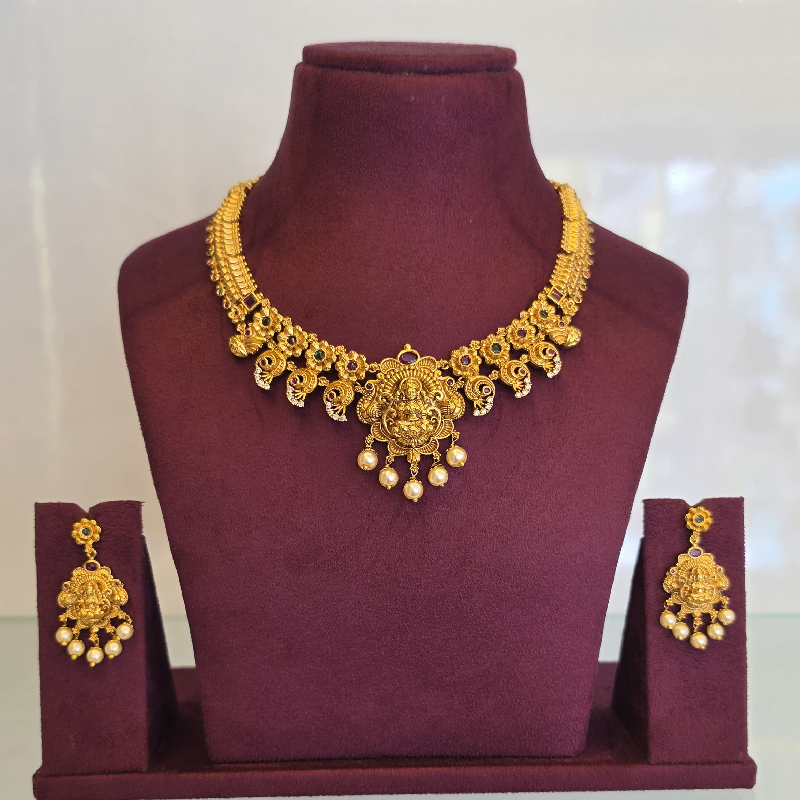 Nakshi Short Neckset NS-023