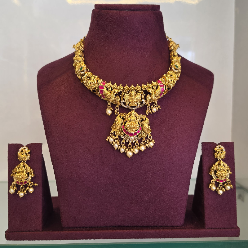 Nakshi Short Neckset NS-029