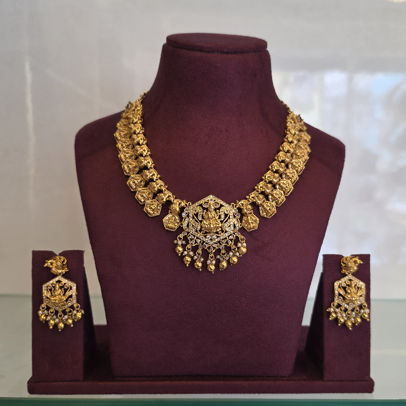 Nakshi Short Neckset NS-035