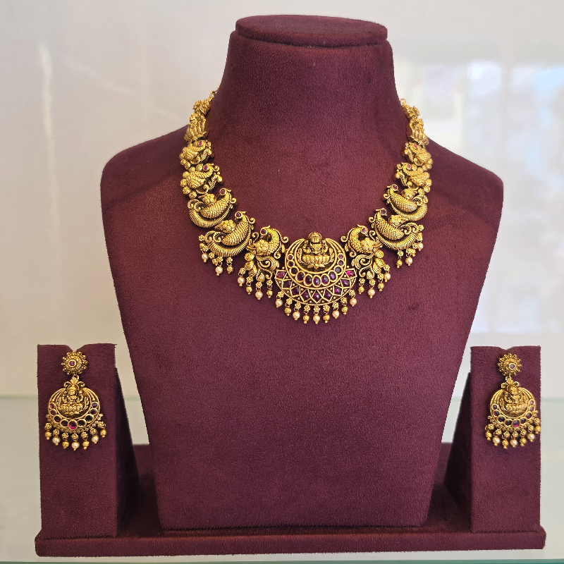 Nakshi Short Neckset NS-037