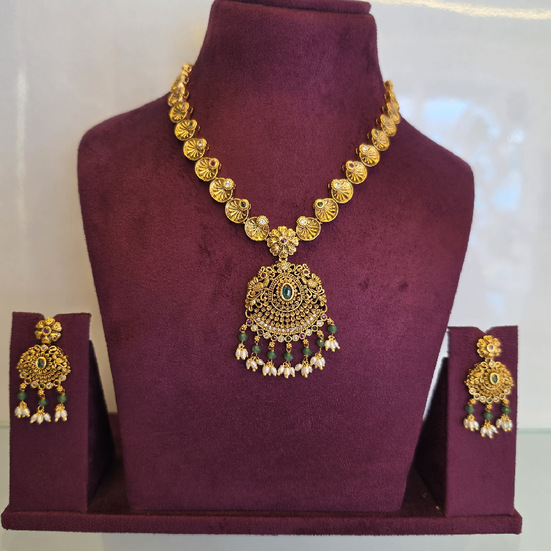 Nakshi Short Neckset NS-043