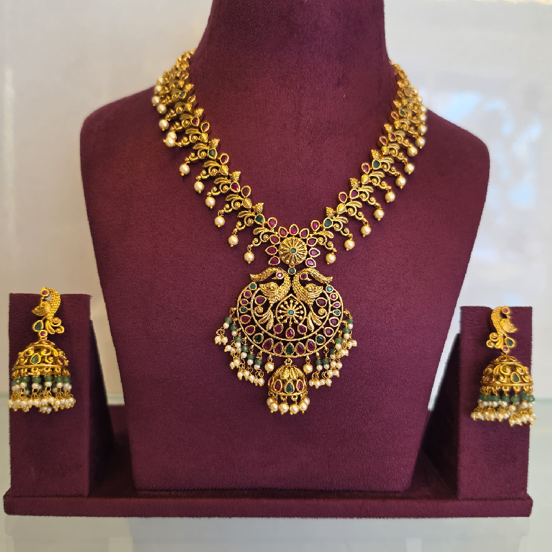 Nakshi Short Neckset NS-044