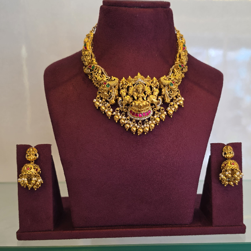Nakshi Short Neckset NS-047