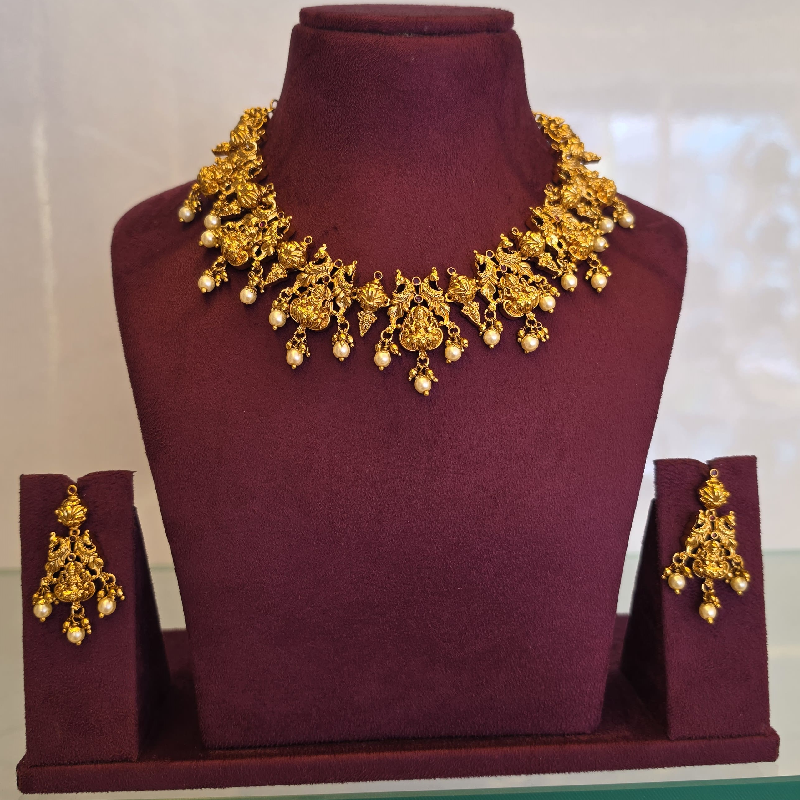Nakshi Short Neckset NS-049