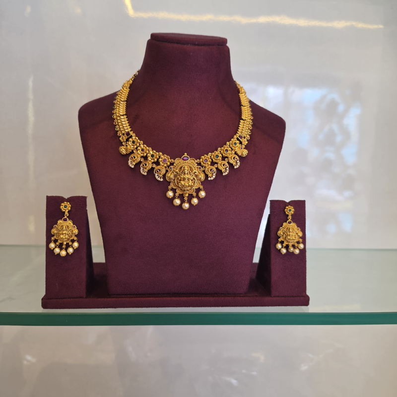 Nakshi Short Neckset NS-007
